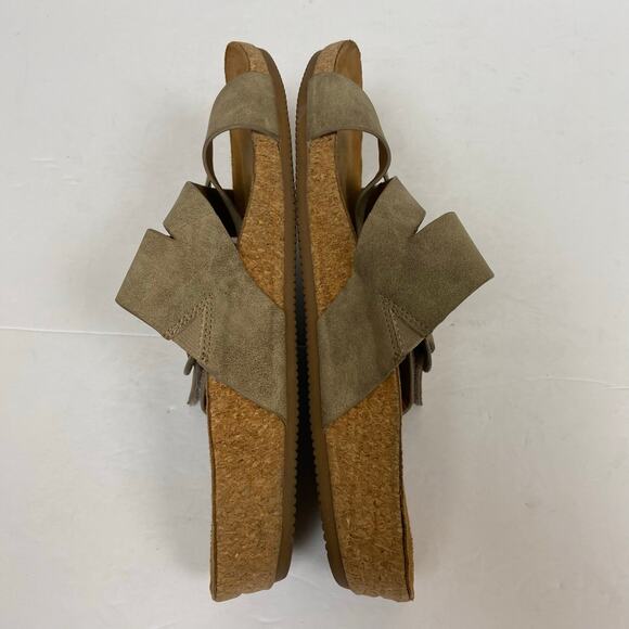 Eurosoft By Sofft Comfort Slide Sandals Shoes Gwenda Leather Euro Soft Size 9.5 - Picture 4 of 11